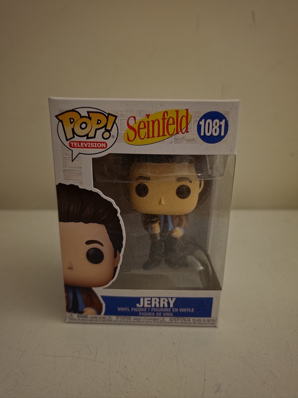 Funko Pop! Seinfeld Jerry #1081 Vinyl Figure - Brown/Blue Outfit